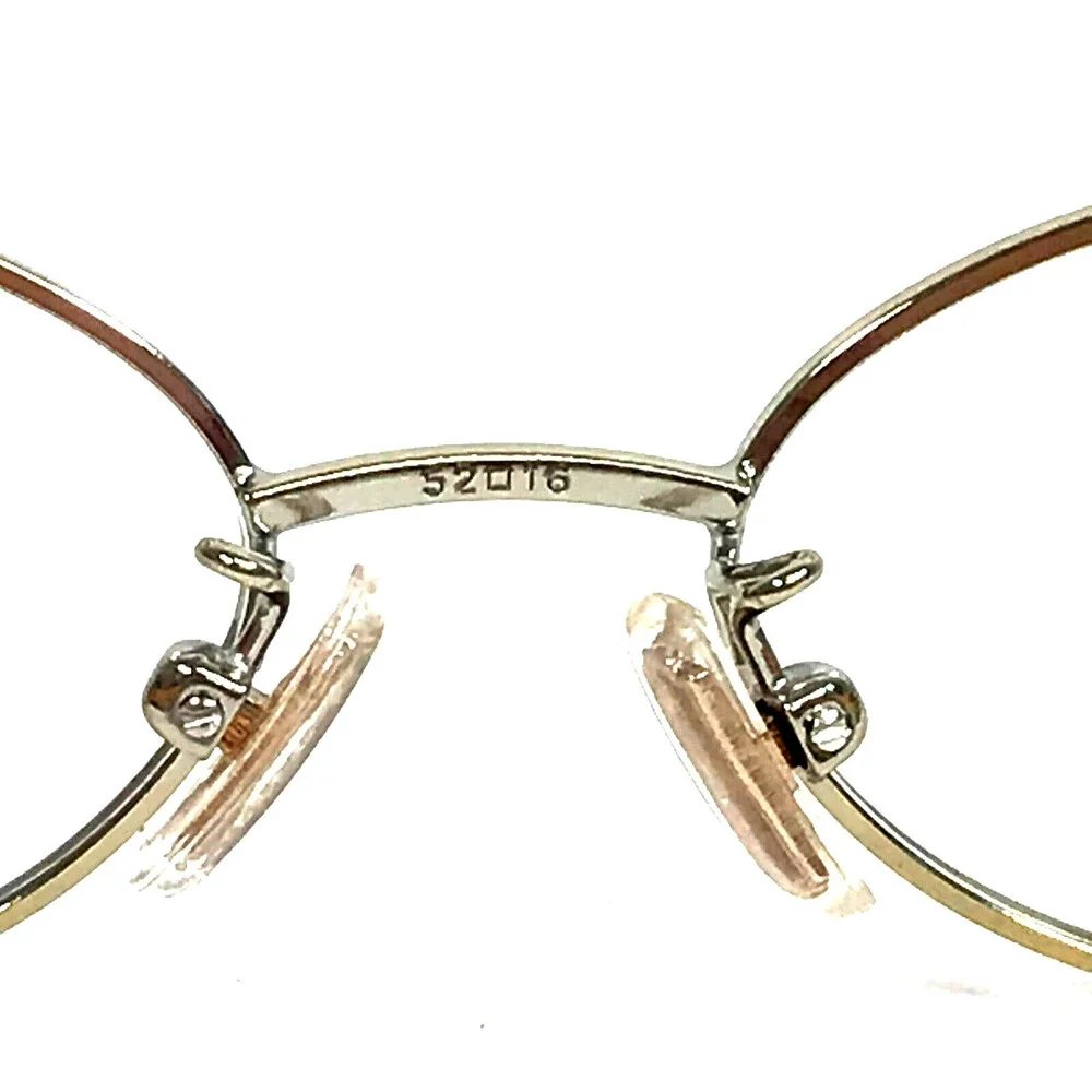 Coach Eyeglasses Frames HC5032 Randi 9072 Gold Orange Oval Full Rim 52-16-135